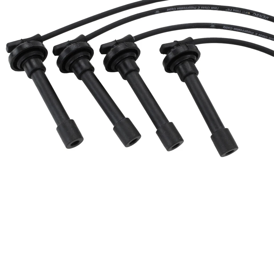 Juego de cables de encendido 7 mm 671-4176 Denso para Acura Integra Honda Civic L4 Foto 4 de 4