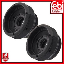 2x Front Strut Mounts & Bearings Febi 10446 For Audi 80 90 Cabriolet Coupe