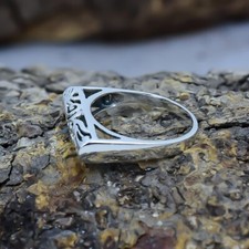 Silver ring, Plain Ring Band Ring 925 Sterling Silver Ring, Wedding Ring