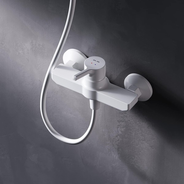 Duscharmatur Brause Armatur Dusche Wasserhahn Mischbatterie Dusche Am.Pm-image