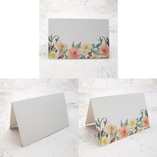 50x Paper Place Cards Cardstock Card Gift Tags Wedding Favour Party Placecards