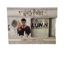 Harry Potter Hogwarts Alumni Slytherin Gryffindor Mug 11oz. Brand New in Box