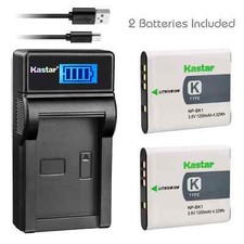 LCD3 Charger 2 battery for Sony NP-BK1 DSC-S750 S780 S950 S980 W180 W190 W370