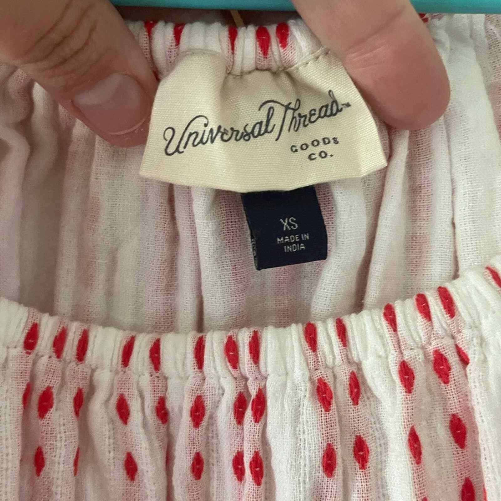 Universal Thread / balloon sleeve top - image 4