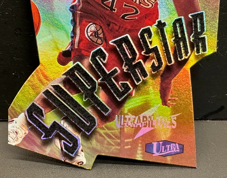 Jerry Stackhouse 1997-98 Fleer Ultra Ultrabilities Superstar Die-Cut #19 (1:288) - Image 3 of 4