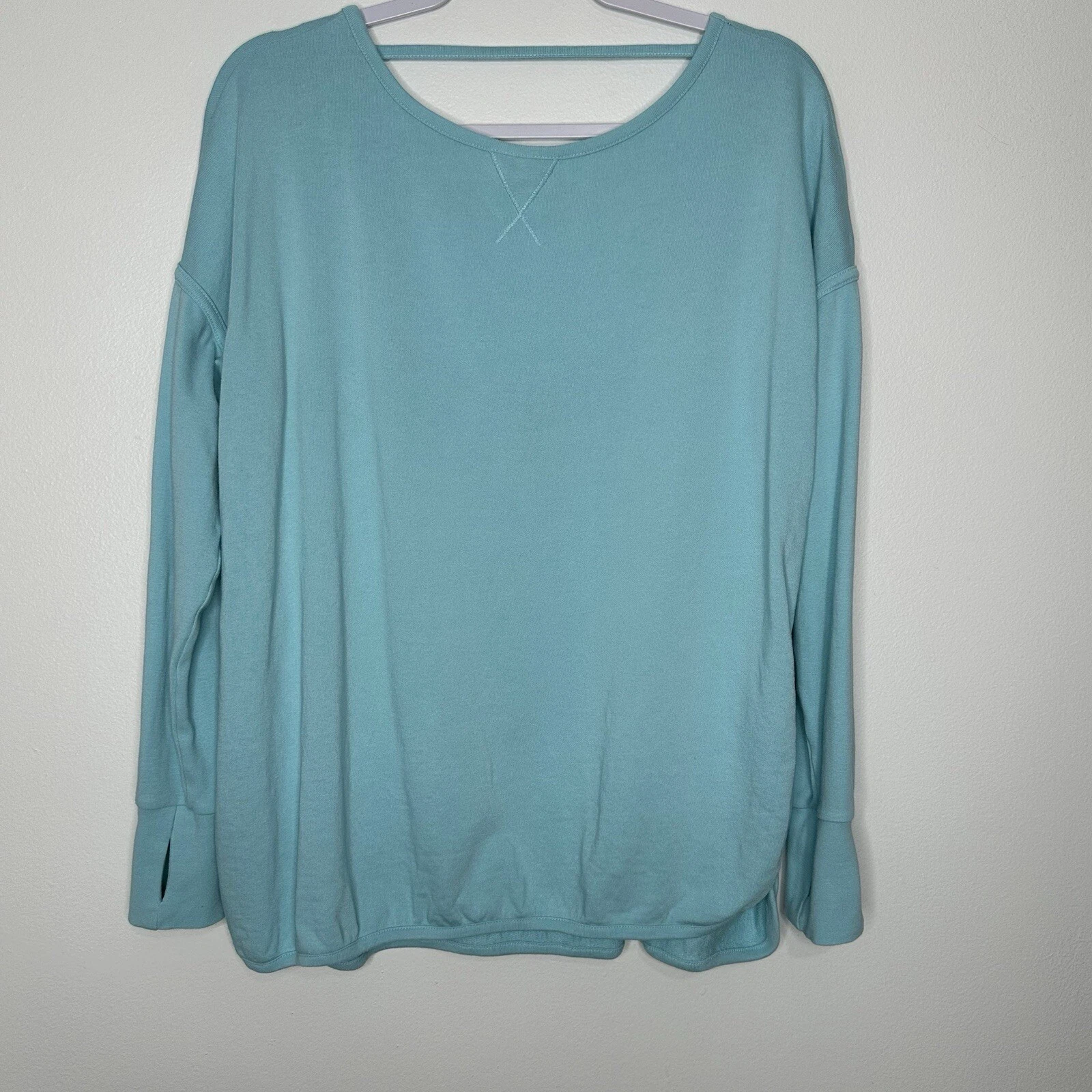 sweaty-betty after class scoop back sweatshirt