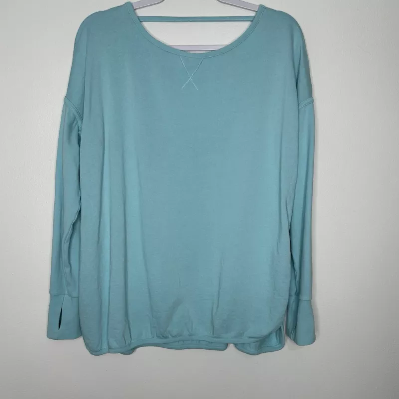 sweaty-betty after class scoop back sweatshirt