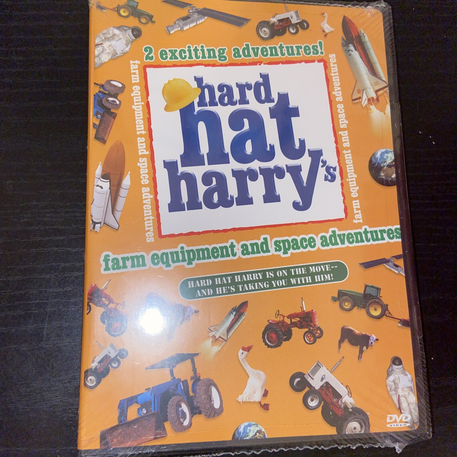 Hard Hat Harry's Farm Equipment and Space Adventures Brand New Sealed