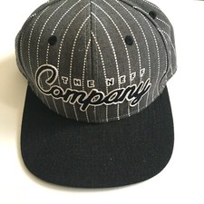 The Neff Company Hat Kids Gray Black Snapback Striped