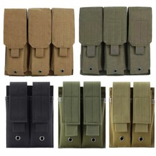 Tactical Molle Triple Double Single Mag Pouch Military Pistol Magazine Pouch US