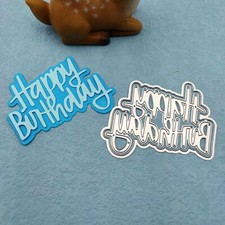 Geburtstag Stanzformen Stencil