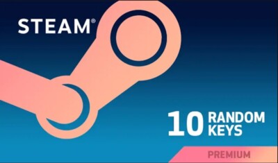 10 x Premium Random Steam Key Global 12h Delivery