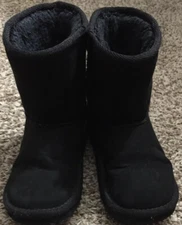 Pre-owned/Used ~ 12.5 Youth Unbranded Black Winter Boots!