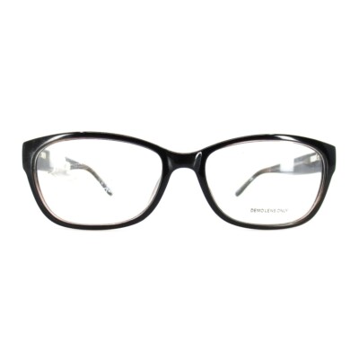 WP2007 BK/cr Black crystal Full Rim Eyeglasses Frame 52-15 135 mm
