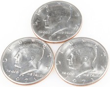 1971 KENNEDY HALF DOLLAR SET OF 3