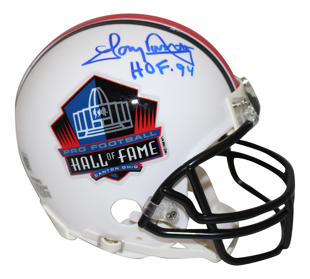 Tony Dorsett Autographed Signed Hall Of Fame Vsr4 Mini Helmet HOF Beckett 