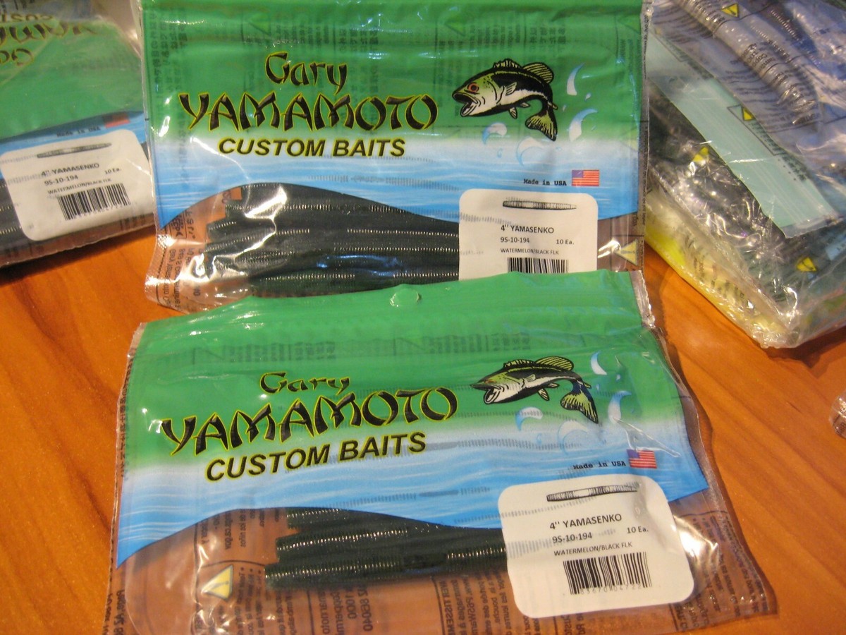 Yamamoto Senko 5" Soft Plastic Stick Bait - 10 Pack In Watermelon Violet, Original Senko Lure For Bass - View #7