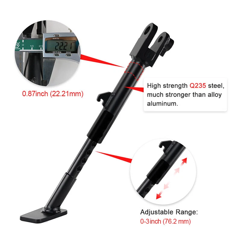 Ajuste para Triumph Daytona 675 675R 2005-2012 soporte lateral soporte para piernas Foto 4 de 4
