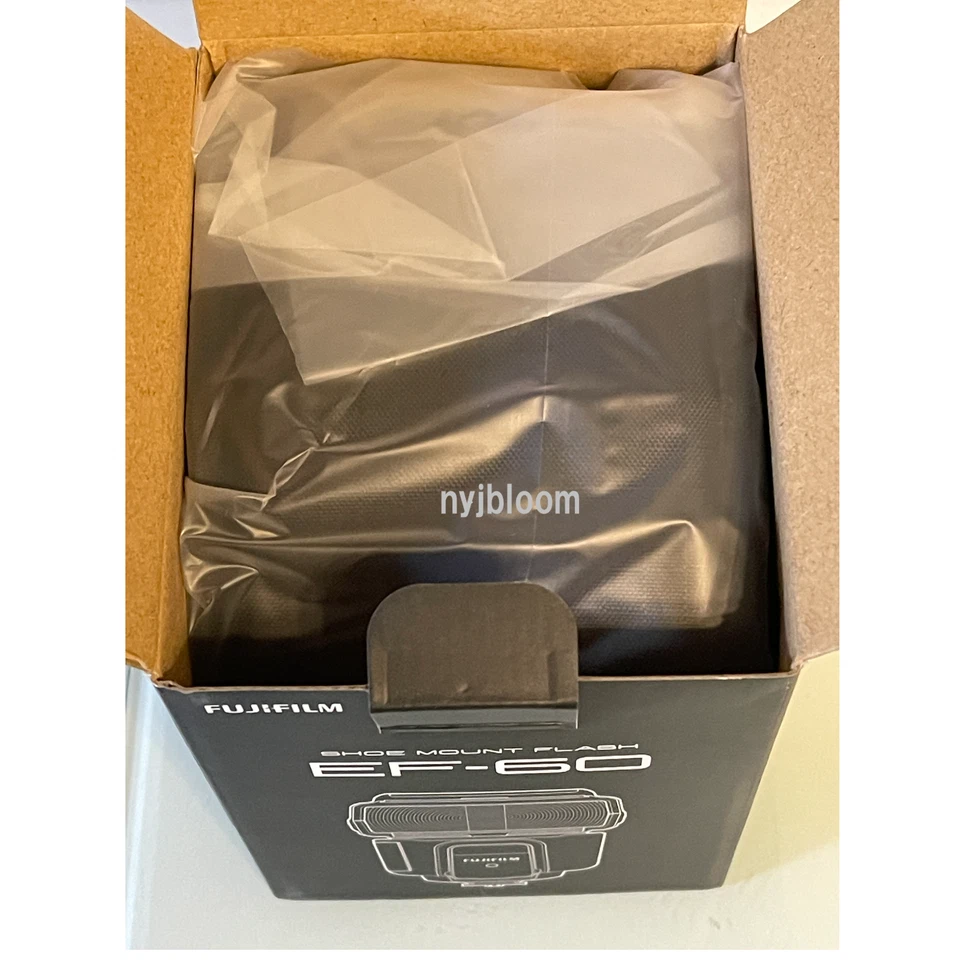 New FUJIFILM EF-60 Shoe Mount Flash GuideNo. 196.85'/60m at ISO100 Clip-On Flash - Image 4 of 4