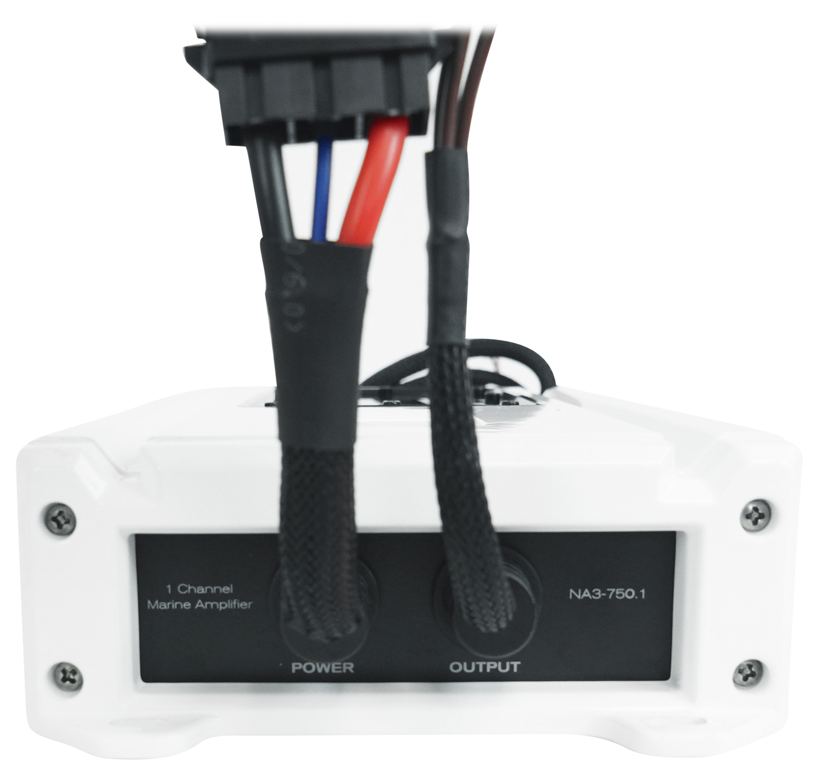 MB Quart NA3-7501 750-Ваттный монофонический морской усилитель класса D для лодок Пульт дистанционного управления басами