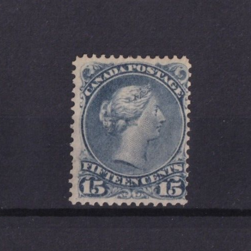 Canada Sg69 15c Slaty-Blue MM / Cat £200 (01) - Picture 2 of 4