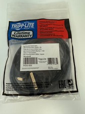 TRIPP LITE P456-006 NULL MODEM GOLD CBLE DB9F TO DB25M 6' CABLE NEW LOT 3