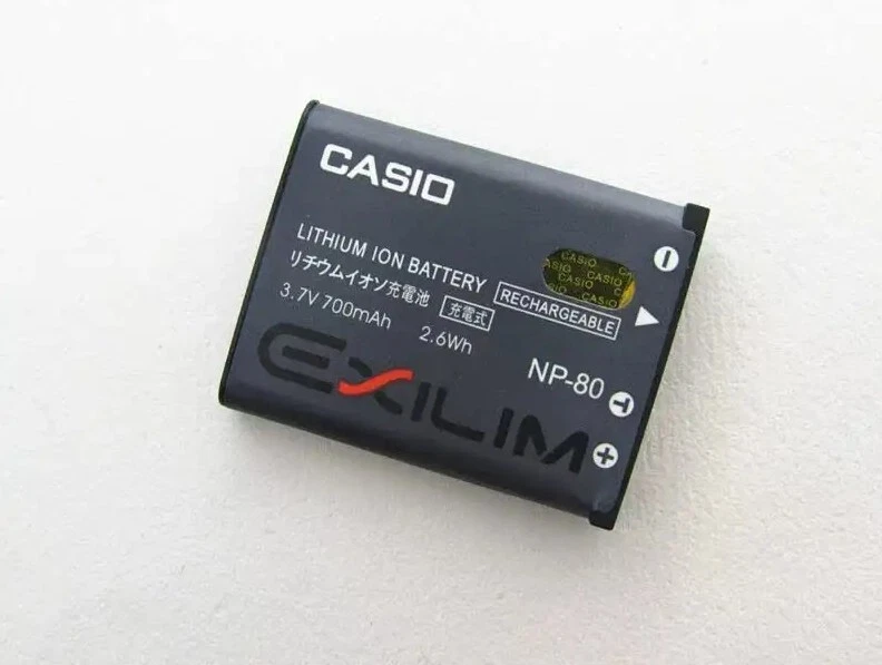 Original Casio NP-80 Battery For EX-Z1 Z2 Z270 Z280 Z550 Z19 Z33 S5 S9 NP-82 - Image 3 of 3