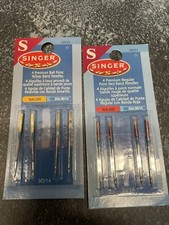 SINGER:  Premium Ball Point -Yellow Band Needles - Style #'s 2020 and 2045