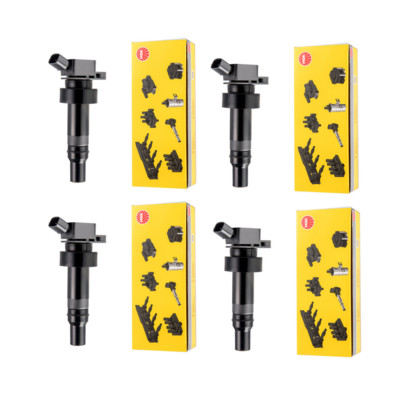 273012B100 4x OEM NGK Ignition Coils For Hyundai Accent Veloster KIA Roi Soul