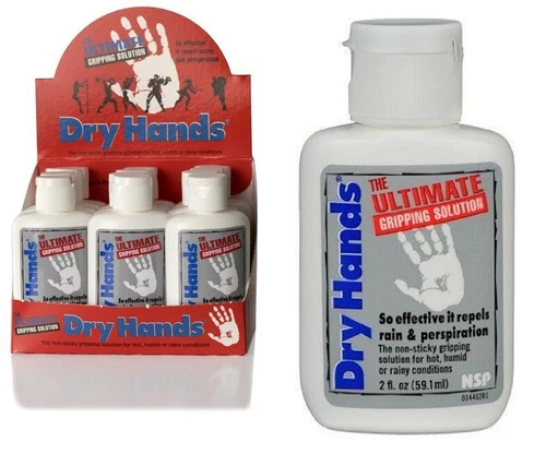 MANI ASCIUTTE 2 oz.(12 CONFEZIONI CASE) Sport Grip Powder per Pole Dancing, Baseball, Golf - Foto 4 di 7