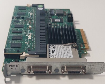 Dell E2K-UCP-60 (A) RAID Controller PERC 6/E SAS PCI-E Class A ICES-003