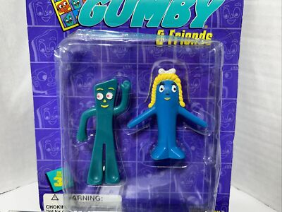 GUMBY フィギュア まとめ売り 1996 The Adventures of Gumby and Friends GUMBY & GOO