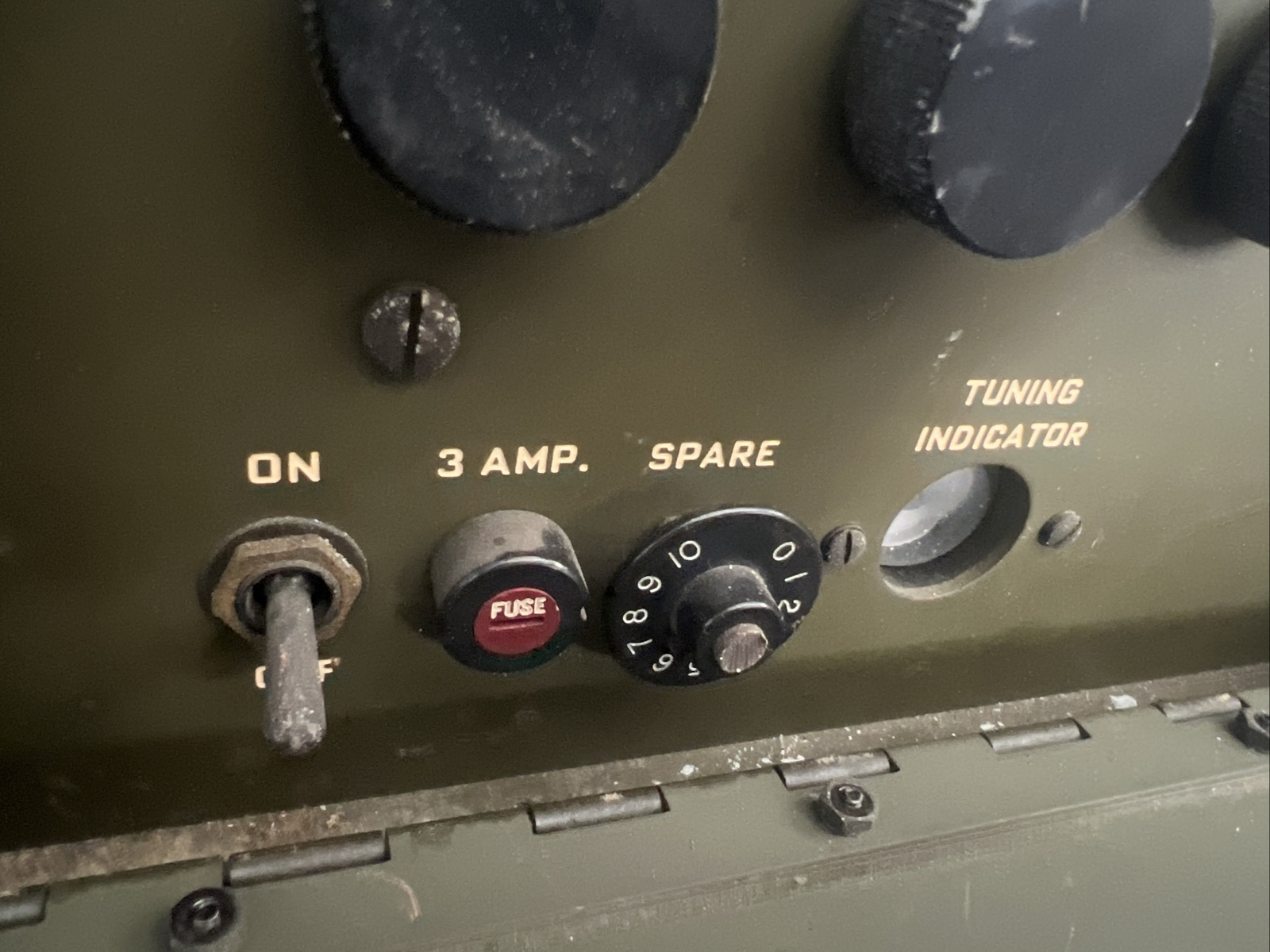 US Army Signal Core Receiver BC-1161–A, Untested, As Is, museum piece ...