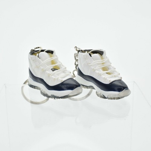 Sneaker AJ11 Air Basketball Keyring Key Chain Air Jordan Keyring Hand Painted - Picture 2 of 10