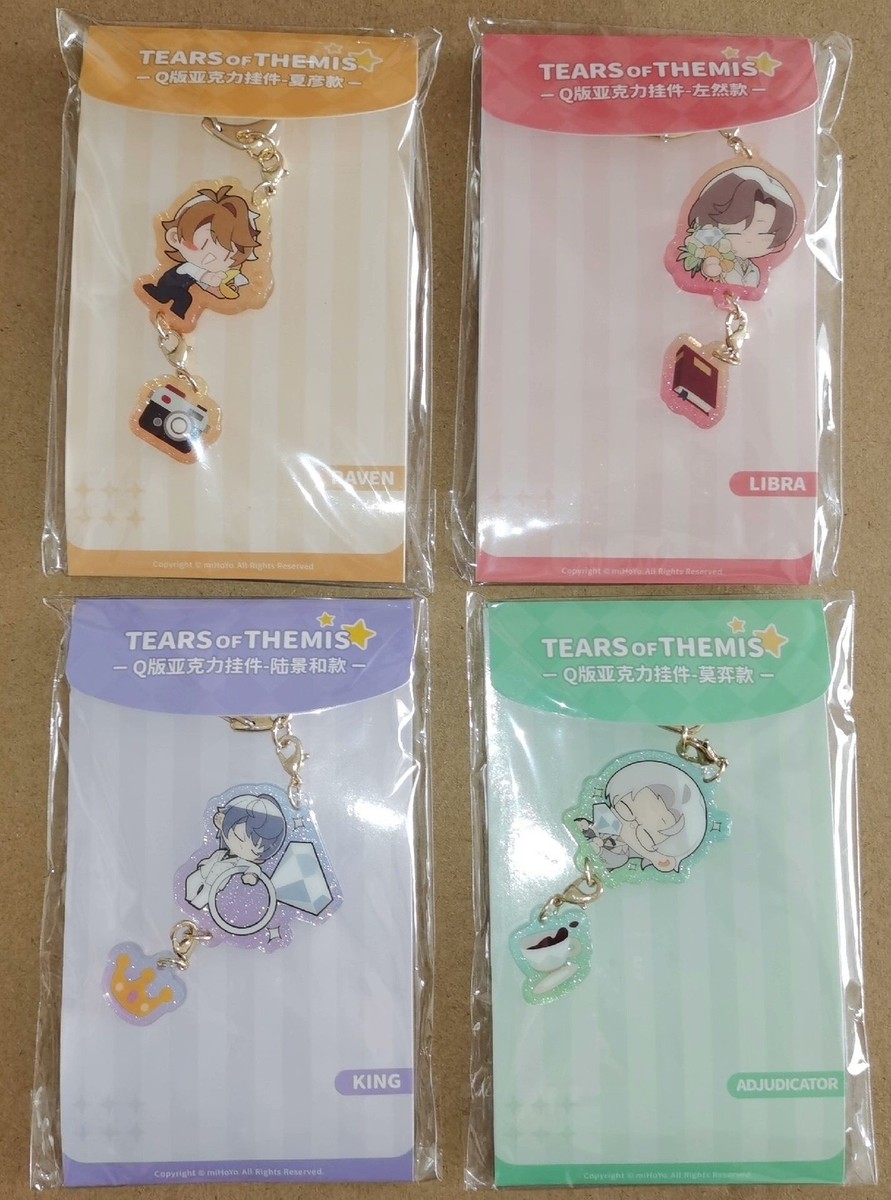 miHoYo Official Tears Of Themis Zuo Ran Xia Yan Acrylic Keychain