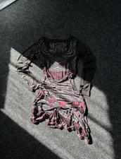 🚨 SAVE THE QUEEN STYLE JEANPAULGALTIER Short Sleeve VINTAGE AVANT GARDE DRESS