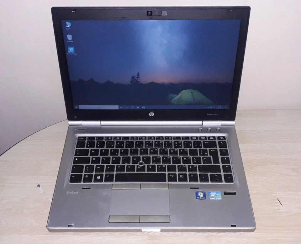 PC Ordinateur PORTABLE HP EliteBook 8470p i5 @ 3rd Gen WINDOWS10+OFFICE CHARGEUR - Photo 3/4