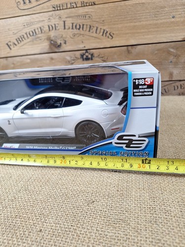 Maisto Mustang Shelby GT500 Special Edition Pearl White Diecast 1:18 Collectors - Picture 9 of 9