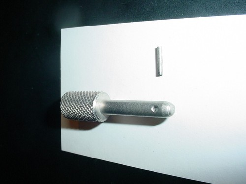 KNOB LOCK PIN + PIN 303218 to Remote Control Anchor Block Johnson Evinrude - Foto 6 di 7