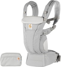 Ergobaby Omni 360 Baby Carrier Pearl Grey Ergonomic All in One Cotton Newborn