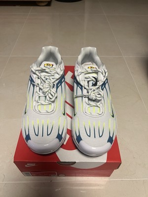 Nike Air Max Plus Tn 3 Gr 42,5 Weiss Grün Blau
