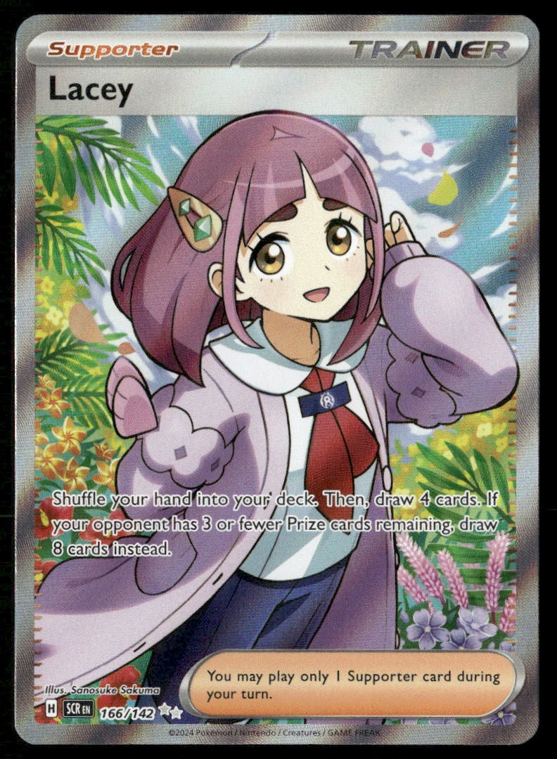 LACEY 166/142 ULTRA RARE STELLAR CROWN POKEMON HOLO NM