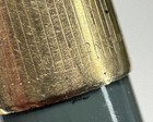 Vintage Parker 51 Fountain Pen 1/10 14k GF Gold Cap Gray Body USA — photo 6