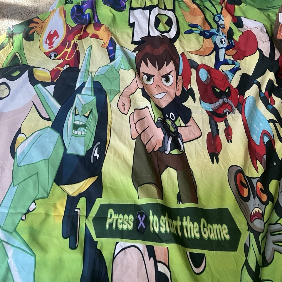 Ben 10 Alien Force Twin Duvet Cover Sheet & 2 Pillow Cases Bedding TV Series - Image 2 of 4