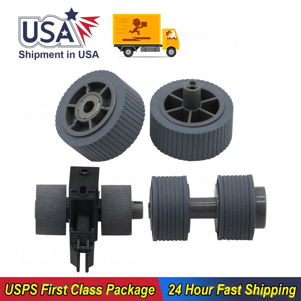 Feed Pickup Brake Roller For Fujitsu fi-7600 fi-7700 fi-7700S fi-7460 fi-7480 Feed Pickup Brake Roller For Fujitsu fi-7600 fi-7700 fi-7700S fi-7460 fi-7480