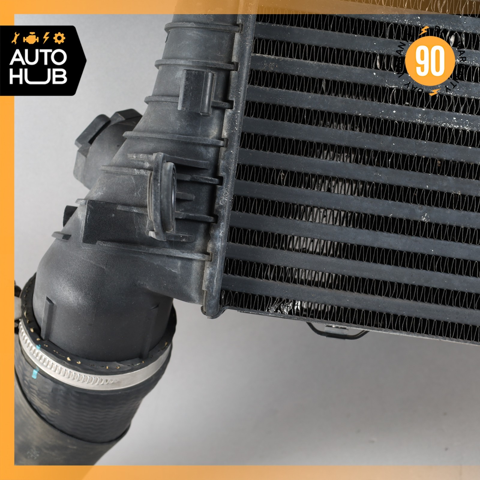 Bentley Continental GTC GT 6.0L Left Turbo Intercooler Radiator 3W0145803E OEM