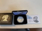 2024-W Silver Uncirculated Burnished American Eagle 1 Oz. ~ w/box, case and COA