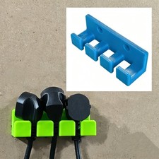 Wall Storage Rack with Two Hole Mount for Garage Utility Access