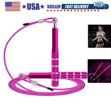 Jump Rope, Speed Jumping Rope for Training Fitness Exercise, Adjustable Adult...