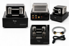 Yaqin MS-23B RIAA Tube Phono Preamp 12AX7 2Ch Stereo RCA 110V Black